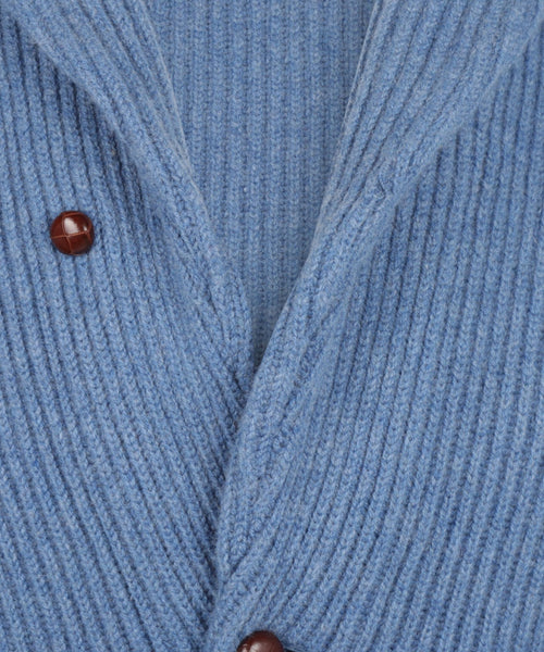 William Lockie Knoop Vest Sjaalkraag | Jeans