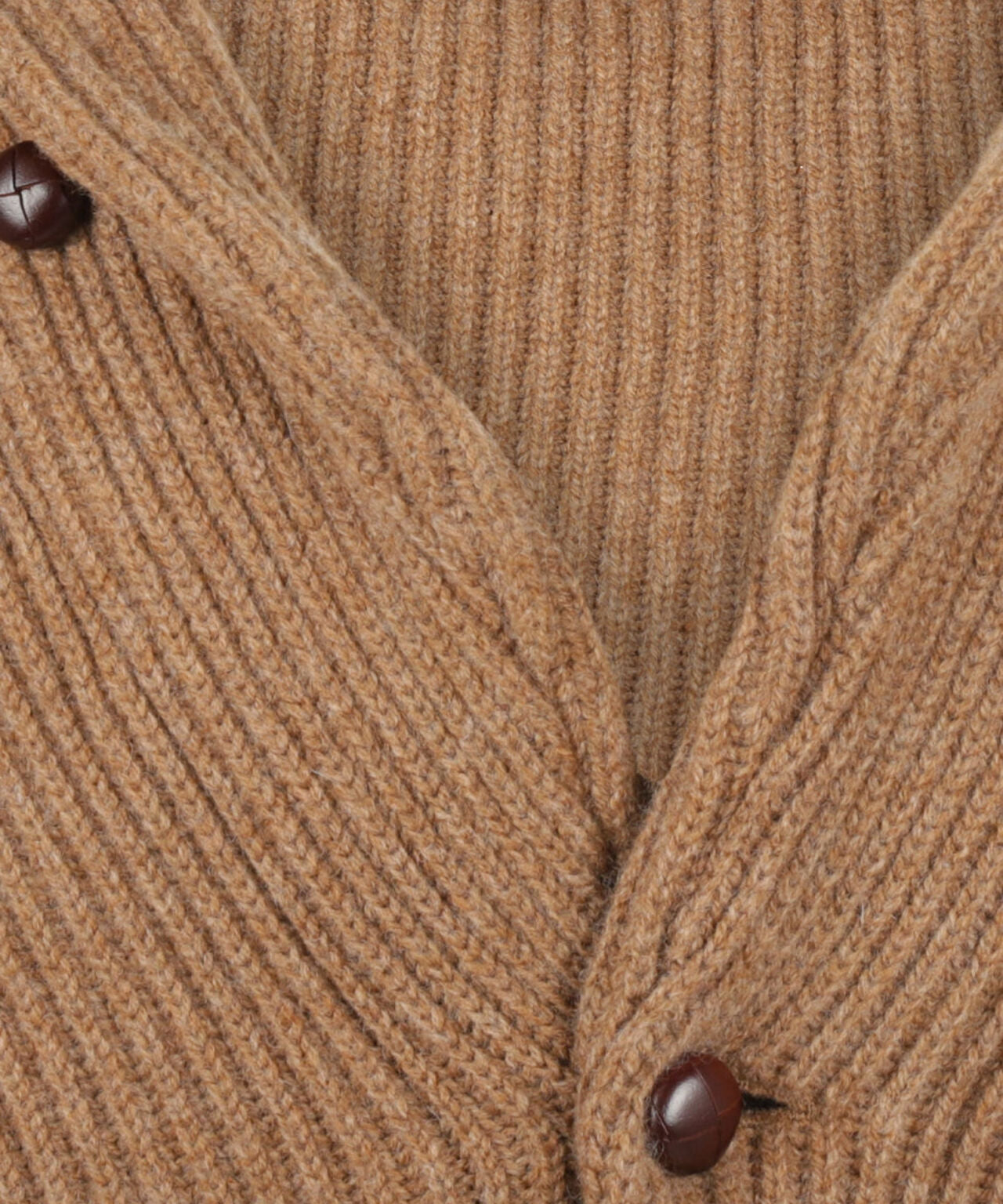 Geelong Sjaalkraagvest | Driftwood