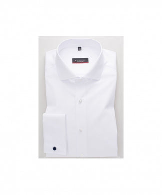 Eterna Overhemd Dubbel Manchet Modern Fit | Wit Eterna Overhemd Dubbel Manchet Modern Fit | Wit