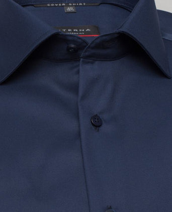 Cover Shirt | Navy Blauw