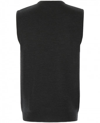 Maerz Slipover Merino Wol | Charcoal