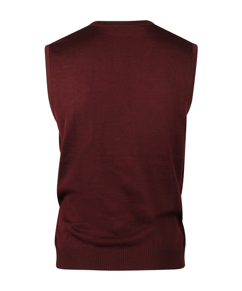 Maerz Slipover Merino Wol | Rood