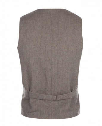 Iers Tweed Gilet | Beige