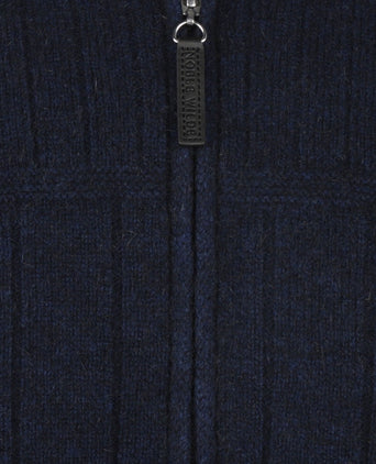 Noble Wilde Ritsvest Lancaster | Navy Blauw