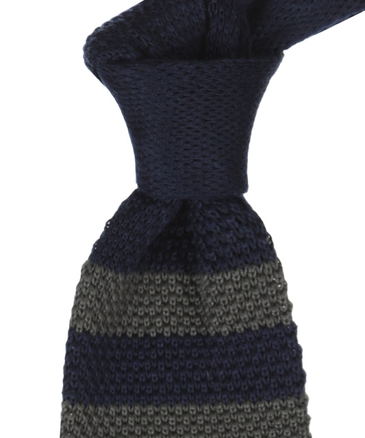 Stropdas | Groen Navy Streep