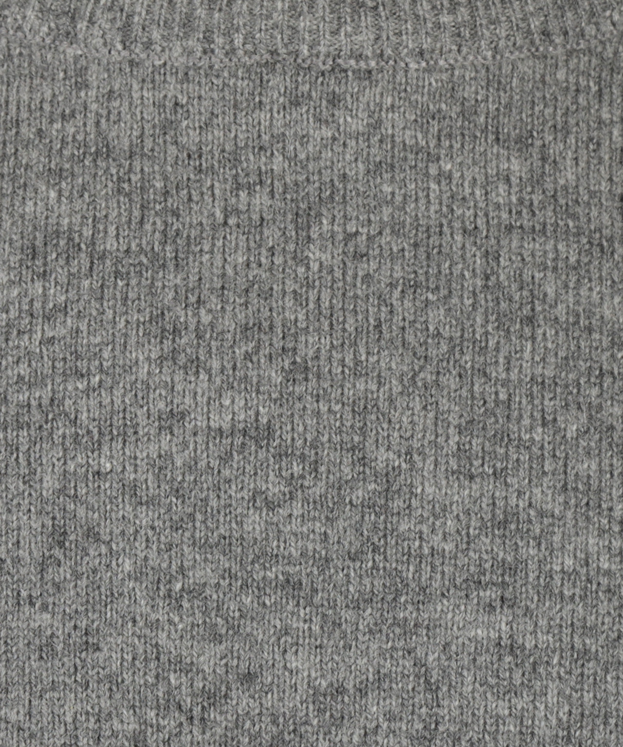 Lamswol Ronde Hals Pullover | Grijs