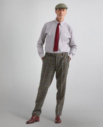 Katoenen Overhemd Button Down Regular Fit | Blauw