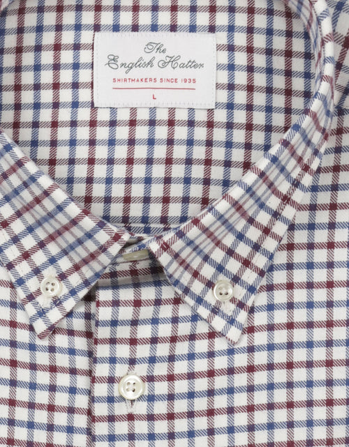 Katoenen Overhemd Button Down Regular Fit | Blauw