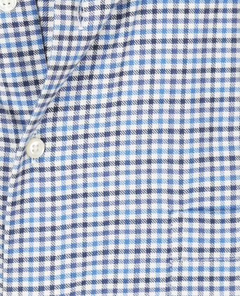 Katoenen Overhemd Button Down Regular Fit | Blauw