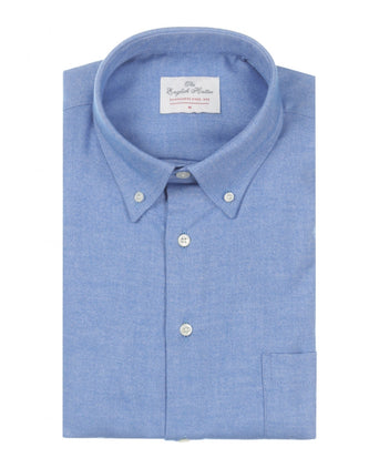 Katoenen Overhemd Button Down Regular Fit | Blauw