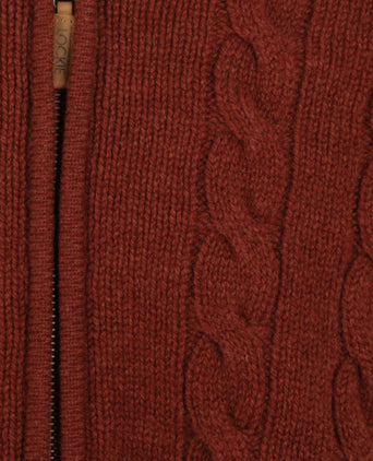 William Lockie Kabelvest met Rits | Sienna