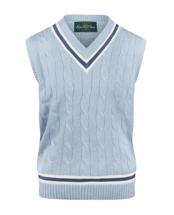 Cricket Slipover katoen | Blauw