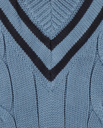 Cricket Slipover katoen | Blauw