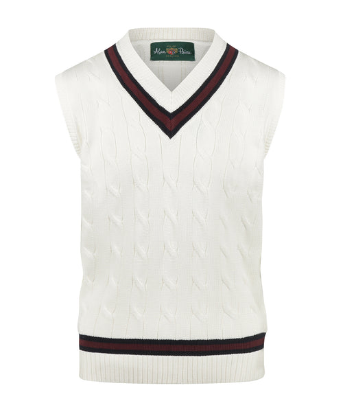 Cricket Slipover katoen | Wit