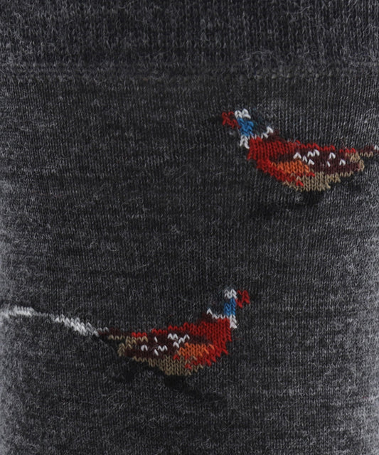 Sokken Wolmix | Fazant Charcoal
