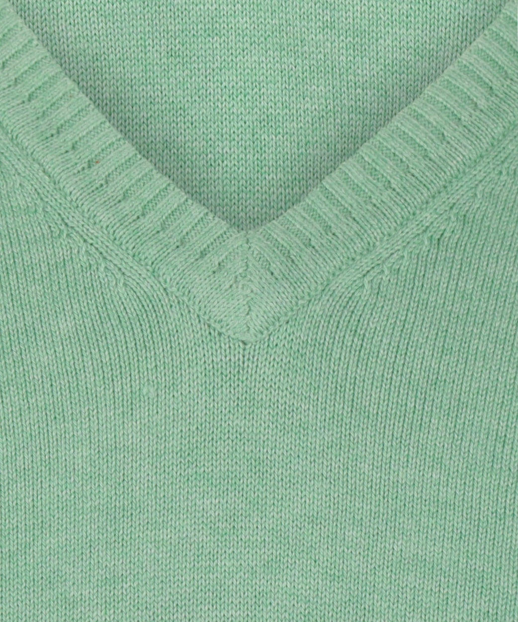 Katoenen V-Hals Pullover |