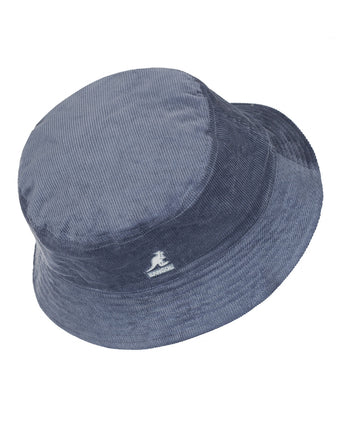 Kangol Corduroy Bucket Hat | Denim Blauw