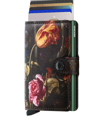 Secrid Mini Wallet Art Collection | Flowers
