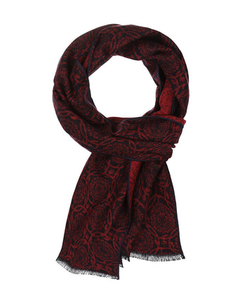 Zijden Sjaal | Rood