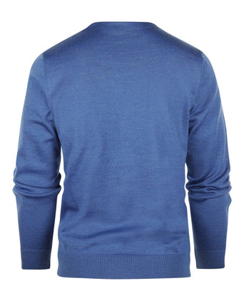 Maerz Klassiek Knoop Vest | Blauw