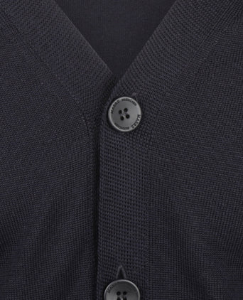 Maerz Klassiek Knoop Vest | Navy