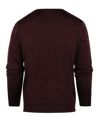 Maerz Klassiek Knoop Vest | Rood