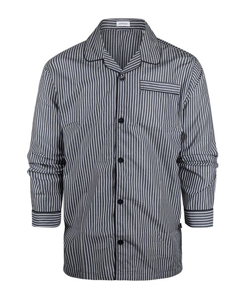 Pyjama set klassiek gestreept | Blauw