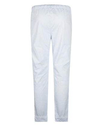 Pyjama set klassiek gestreept | Blauw