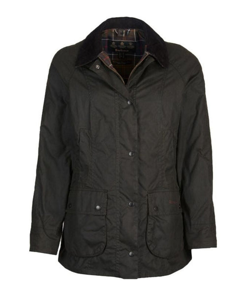 Barbour Classic Beadnell Wax Jacket Dames | Olive