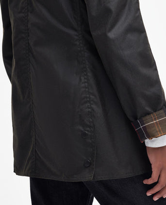 Barbour Classic Beadnell Wax Jacket Dames | Olive