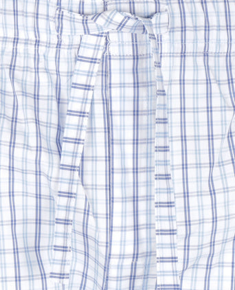 Pyjamabroek lang katoen | Blauw