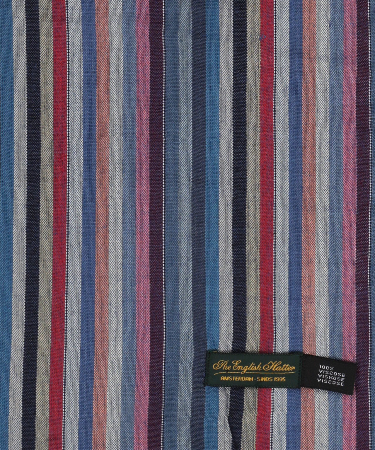 Streep sjaal | Blauw Multi Streep
