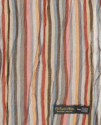 Streep Sjaal | Bruin