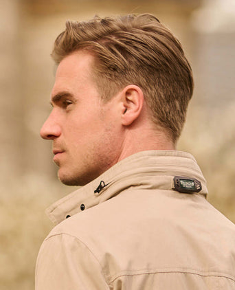 Halflange jas Renfield | Bruin