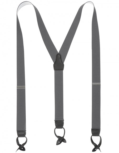 Bretels met patten | Grijs