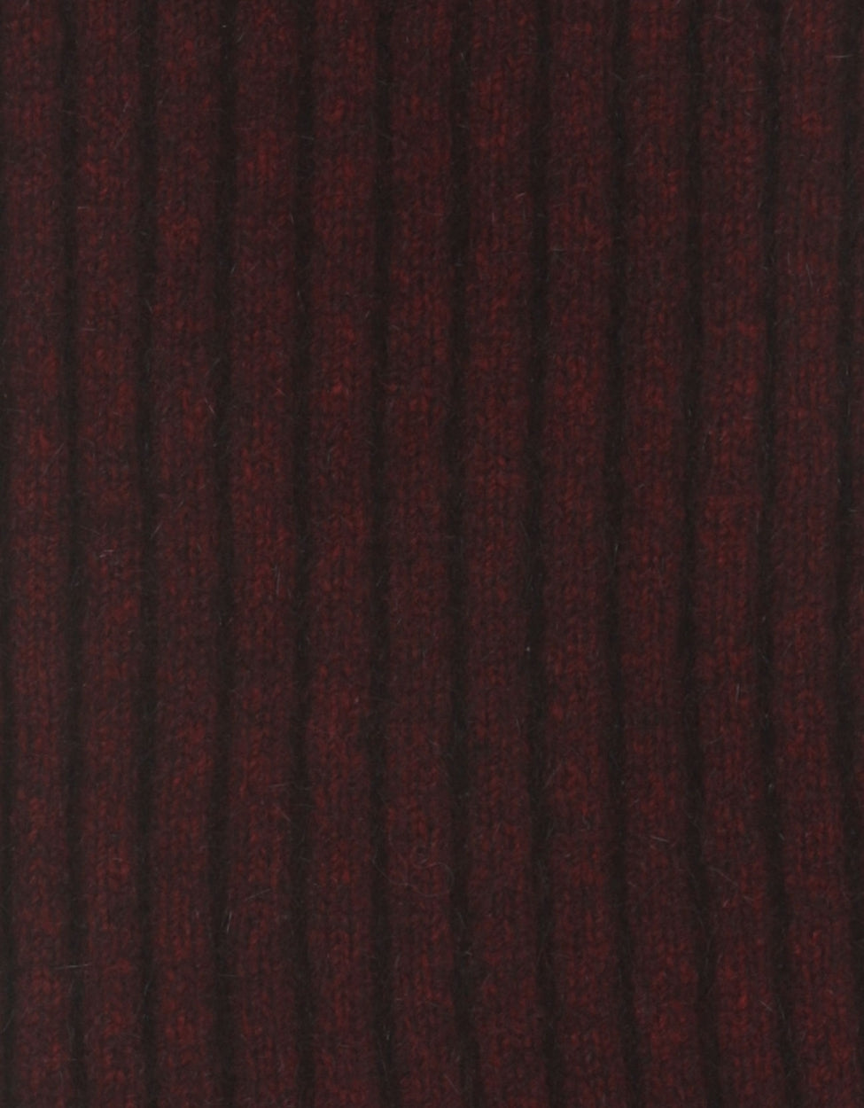 Rib Scarf Merino Wool Mix 165X16 | Bordeaux Red