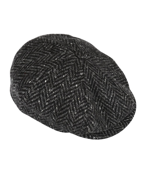Tweed Ballon Cap | Grijs