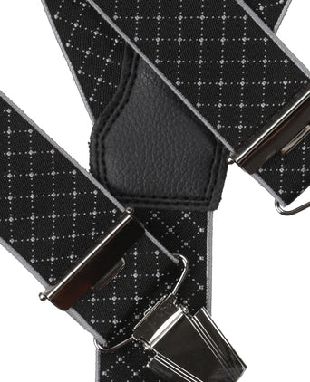 Design bretels met clips | Grijs