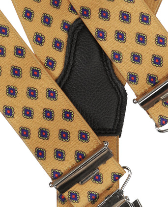 Design bretels met clips | Geel