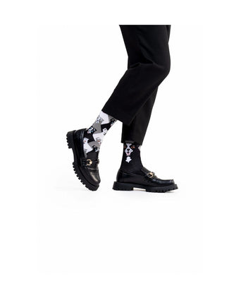 Print katoenmix heren sokken | Design