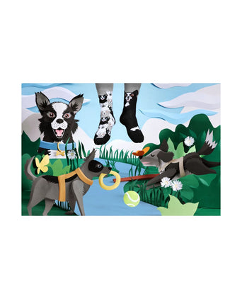 Print katoenmix heren sokken | Design