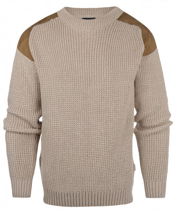 Pullover Volmar ronde hals | Bruin