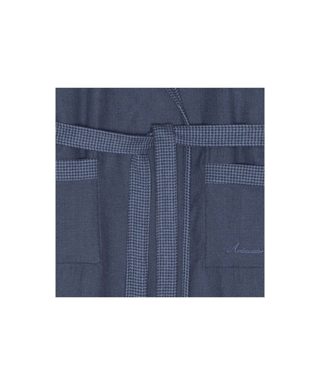 Dressing gown Reversible | Blue