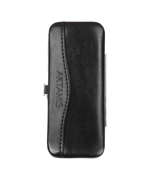 Manicureset in etui | Zwart