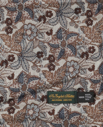 Dunne wollen sjaal | Bruin