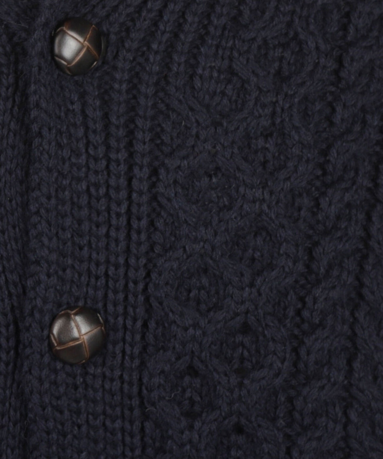 Aran Vest wol | Navy