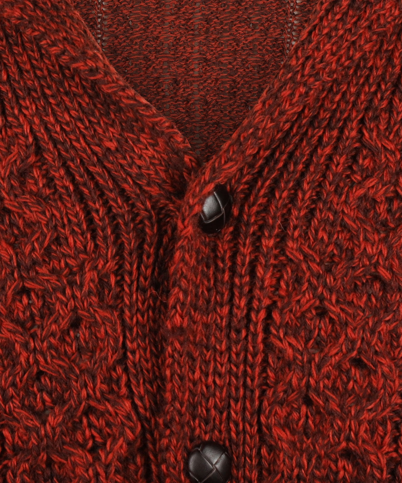 Aran Vest wol | Sabble Marl