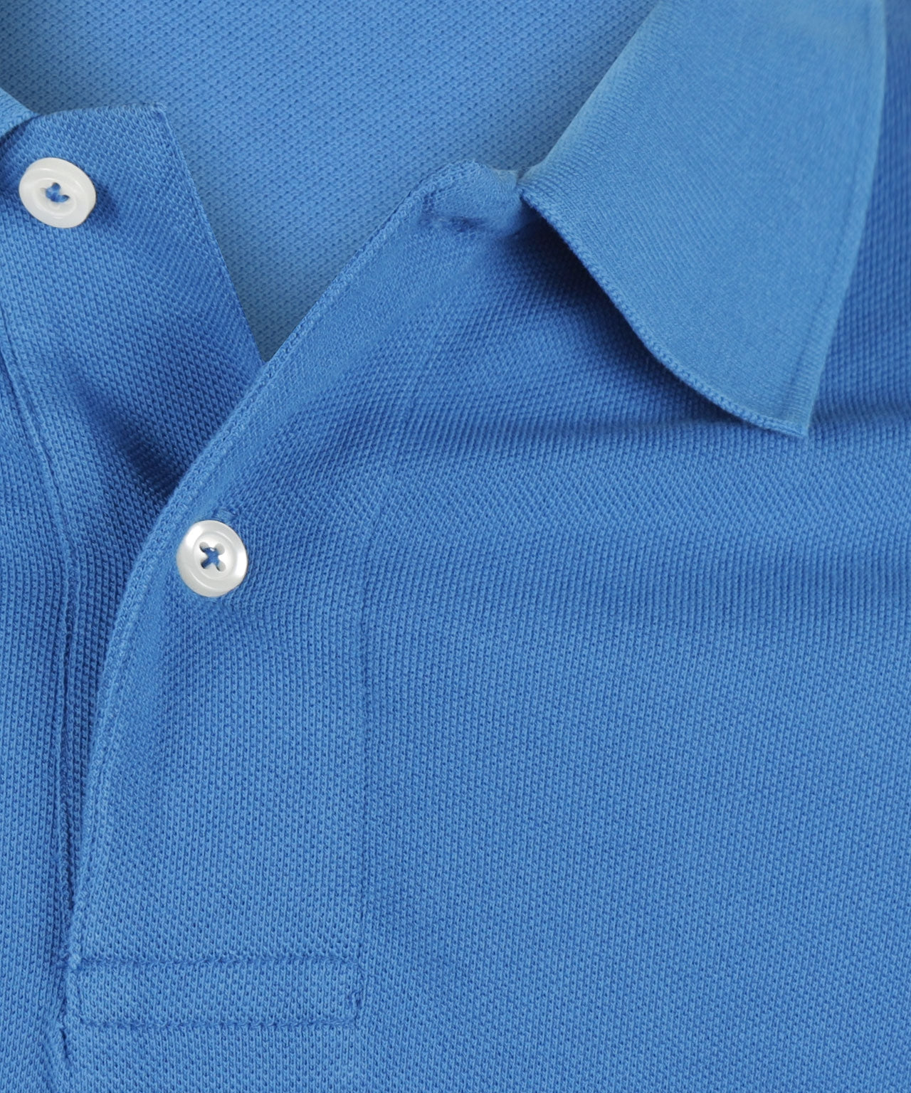 Polo pique short sleeve | Blue
