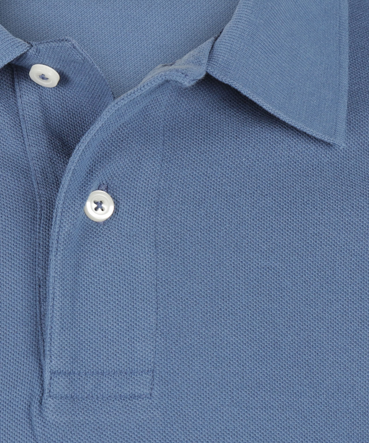 Polo pique short sleeve | Blue