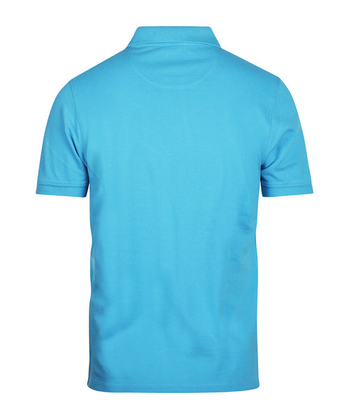 Polo piqué korte mouw | Blauw
